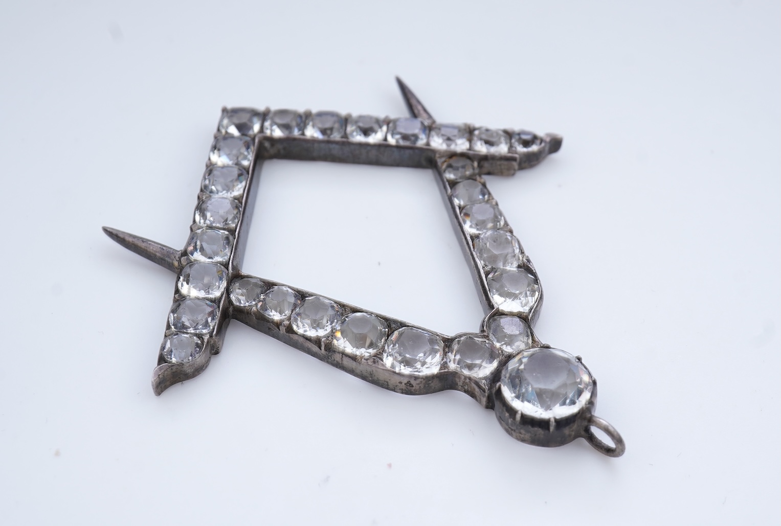 A paste pendant, late 19th century
